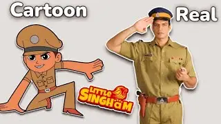 Little Singham Characters in Real Life 💥