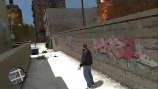 #تسلية | GTA IV لحظات مضحكة - صعب تمشي وانت سكران ! | 
