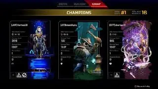 Intense start and intense finish! - Apex Legends
