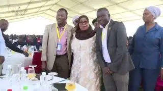 RAIS DKT. SAMIA AKISHIRIKI KIKAO NA MAAFISA UGANI NA WANAUSHIRIKA IKULU CHAMWINO MKOANI DODOMA
