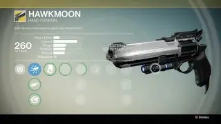 Destiny - Exotic Weapons Guide: Hawkmoon Hand Cannon!