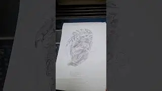 realistic potrait with pencil #reels #viral #viral
