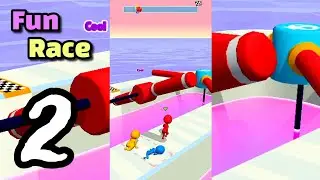 Fun Race 3d - RUN and PARKOUR - Level 11-23 Gameplay Walkthrough PART 2 (iOS, Android)