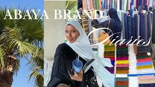 Traveling to Dubai for my Abaya brand: Small Business Journey + Tips for finding suppliers | Ep 3