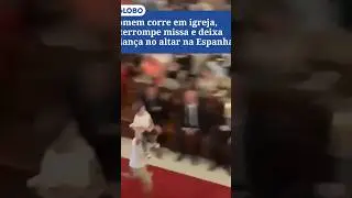 HOMEM DEIXA CRIANÇA NO ALTAR DA IGREJA