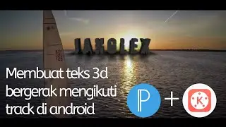 CARA MEMBUAT 3D TEKS MOTION TRACKING DI ANDORID