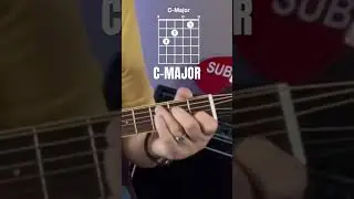 C-MAJOR // Guitar Chord