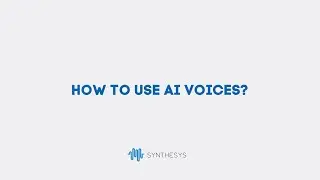 How to use AI voices in 30 seconds