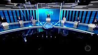 Início do Debate na Record com candidatos à Prefeitura de SãoPaulo