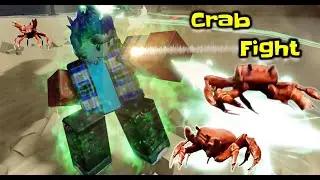 The Strongest Battlegrounds - Crab Fight in ROBLOX - Part One