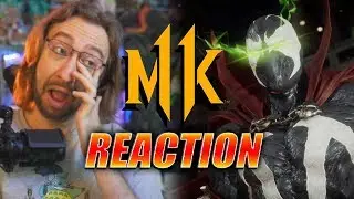 MAX REACTS: Spawn Gameplay Trailer...HE'S PERFECT - Mortal Kombat 11