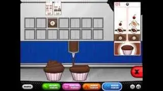 Papa's Cupcakeria - Intro + Day 1 & The First Local Customer