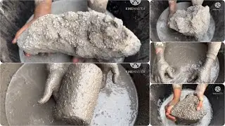 Sand cement chunks crumbling 
