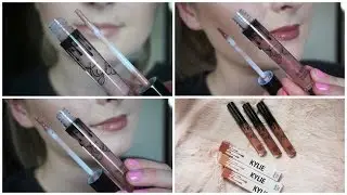 Kylie Jenner Lip Gloss Swatches | So Cute, Literally, Like
