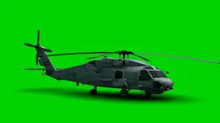 Helicopter | 5 | - 4K Green Screen Video
