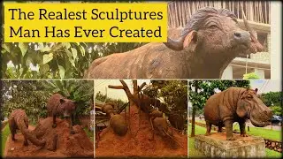 You Will Be Blown Away By How Real These Sand Sculptures Look. They Are For The Guinness Book Of Rrd