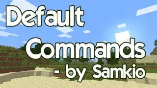How to use and Install Default Commands