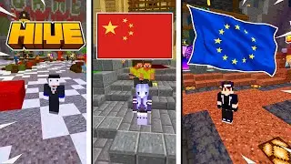 Hive NA vs Asia vs Europe! (Minecraft Bedrock)