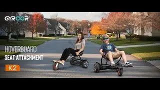 Gyroor K2 Hoverboard Go Kart Seat Attachment