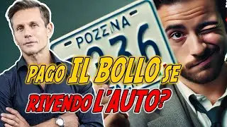 Se possiedo un'AUTO e dopo qualche mese la rivendo pago il BOLLO? | Avv. Angelo Greco