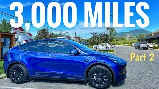 Part 2 of the Tesla Model Y EPIC 3000 mile Road Trip! | ONT to NL