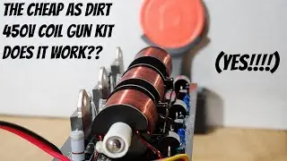 The Sub-100 Dollar Coil Gun Slow Motion Fire Test