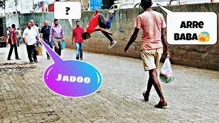 Backflip Challenge on Mumbai Street in India | public funny Reaction 😂
