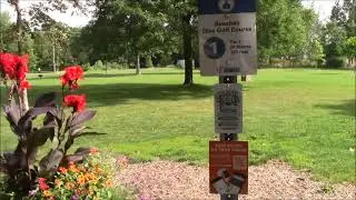 Hole 1 Beaches Disc Golf course Toronto ON #discgolf #toronto
