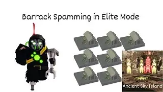 Soloing Elite Mode by Barrack Spamming (Roblox TDX)