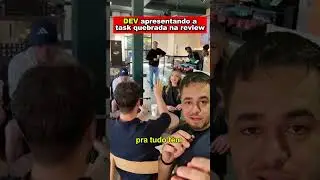 É assim que o DEV apresenta as entregas na review
