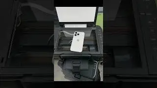 I phone 16 pro max photo copy in Canon G2010 printer 