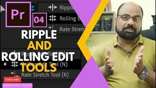 How To Use Ripple and Rolling Edit Tools In Urdu & Hindi [Abobe Premiere]