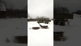 Газ 66 в снегу