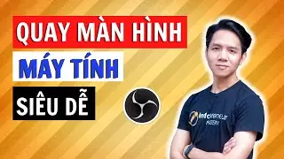 Cách quay màn hình máy tính bằng OBS | Quang Võ