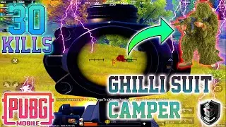 GHILLIE SUIT CAMPER 😅 | PUBG Mobile SEASON 16 Thanksgiving | Metro Exodus | Happy Thanksgiving 2020
