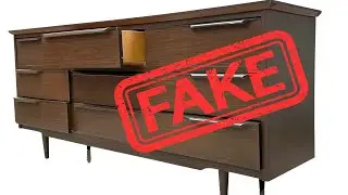 Yes, you CAN paint cheap LAMINATE furniture!