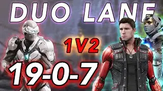 Wraith Main Multiple Kills 1v2 Duo Lane 0 Death - Paragon The Overprime