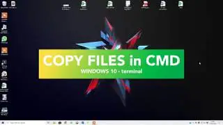 How to copy files in Windows 10 Command Prompt | F8 for Windows | Tutorial 👍