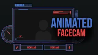 Streamometer Facecam (Template Animated | Speed Art + Tutorial) | FREE