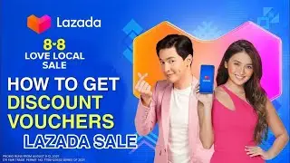 LAZADA 8.8 LOCAL SALE | How to GET DISCOUNT AND VOUCHERS IN LAZADA SALE