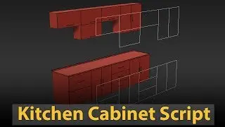 Kitchen Cabinet Script | Panubis3D