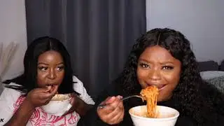 EXTREMELY SPICY KOREAN 2X FIRE NOODLE CHALLENGE
