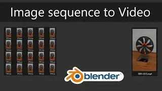 How to convert image sequence into video inside Blender