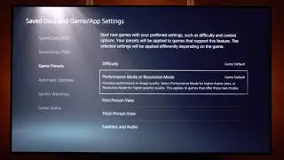 How to Enable 120 FPS on PS5