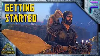 GETTING STARTED ON THE LOST ISLAND- Ark: Lost Island Episode 1