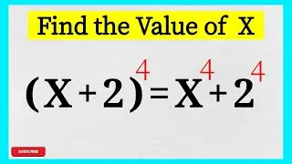 Nice Algebraic and Exponent Math Simplification Problem 🧠 Find the Value of X