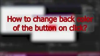 C# Button Color Change on Click: Dynamic Background Styling Tutorial 🎨🖲️