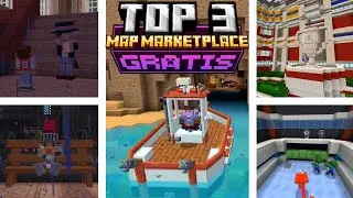 TOP 3 MAP GRATIS DI MARKETPLACE || SERU PARAH MAP-NYA || COCOK UNTUK MABAR ATAU MAIN SENDIRI