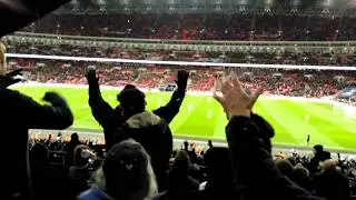 Spurs v Man U atmosphere