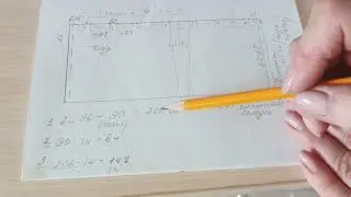 Как рассчитать складки на юбке (платье)